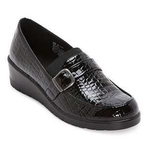 East 5th Womens Carp Loafers, Black , 9 Wide